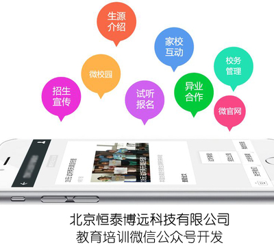 教育培训行业微信公众号功能开发指南 聚焦教育信息咨询